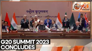 G20 leaders adopt the New Delhi leadership declaration | Live discussion | WION