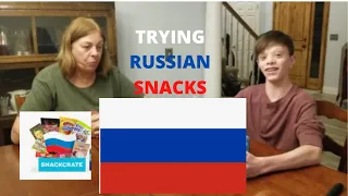 Americans try Russian snacks (SnackCrate)