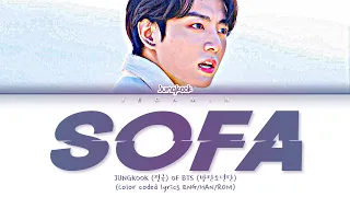 JUNGKOOK (정국) of BTS (방탄소년단) Sofa [CRUSH Cover] (Color Coded Lyrics Eng/Han/Rom 가사)