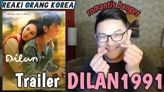 Romantis banget!! Reaksi orang korea nonton trailer Dilan 1991