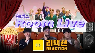 [ENG SUB] 2021 BTS Festa Room Live Reaction/2021 방탄소년단 페스타 룸 라이브 리액션🎬 [이유있는 영화관]