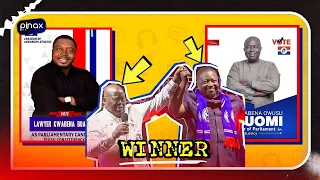 Breaking, Ejisu Elections: NPP Candidate wins Elections by 60% Slim Majority!