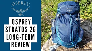 Osprey Stratos 26 backpack long-term review