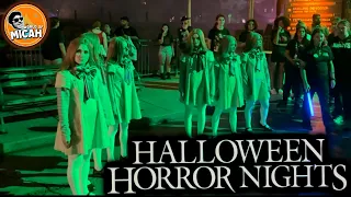 Halloween Horror Nights 2023 Opening Night: Haunted Houses, Scare Zones, & More! 4K