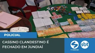 Cassino clandestino é fechado em Jundiaí | TV Sorocaba SBT