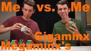 How Many Megaminx's Can I Solve While I Solve a Gigaminx?