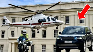 ROYAL SURPRISE: UNEXPECTED HELICOPTER TOUCHDOWN CAUGHT ON CAMERA