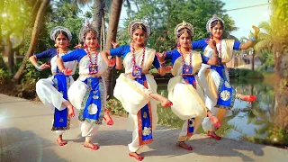 Jaya Jaya Hey Bhagawati/Saraswati Vandana/dance covered by Manjir Dance Academy #Saraswativandana