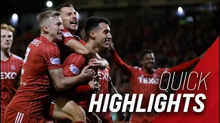 Quick Highlights | Aberdeen 4-1 Hibernian