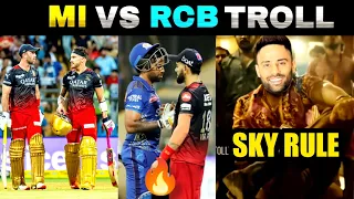 MI VS RCB TROLLS | SURYA KUMAR YADAV | VIRAT KOHLI | MI VS RCB HIGHLIGHTS | KARIVEPAKU TROLLS