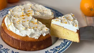 Orange cake with great flavor