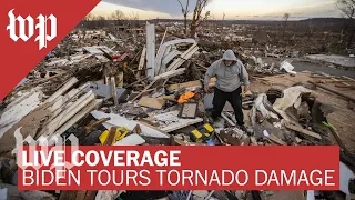 Biden delivers remarks in Kentucky after deadly tornadoes - FULL STREAM