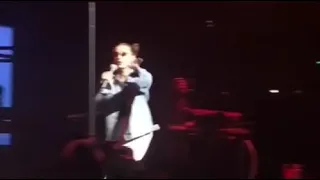 Millie Bobby Brown Performs with Maroon 5 Adam Levine in Nashville