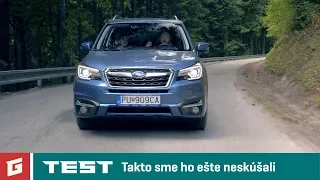 SUBARU FORESTER 2,0i BOXER - SUV TEST - Rodinné auto? - GARAZ.TV