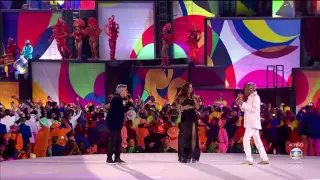 Anitta Canta na abertura das Olimpíadas ao lado de Caetano Veloso e Gilberto Gil