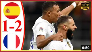 Spain vs France 1−2   Extеndеd Hіghlіghts & All Gоals 2021 HD | Varane injured