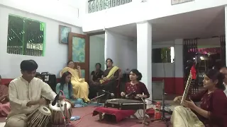 Sanskrati-Prakrati Wahane ( sitar-santoor jugalbandi )tabla -shri Neelesh khode ji