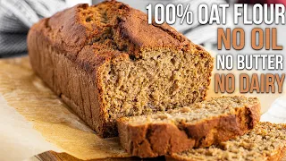 Healthy Banana Bread (OAT FLOUR)