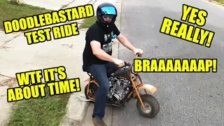 Test Ride!  - DoodleBastard Engine Swap - 20