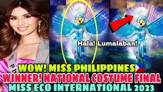 WOW! PANALO! Miss Philippines🇵🇭 National Costume Final Miss Eco International 2023 Ashley Subijano