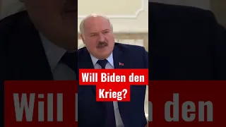 Lukaschenko über Putin und Biden