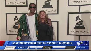A$AP Rocky found guilty of Sweden assault, won't face prison