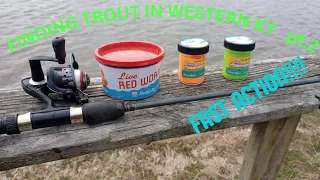 WHERE TO CATCH TROUT IN WESTERN KY!!!! (Fishing In Neighborhoods pt.2)