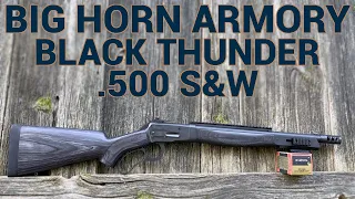 Big Horn Armory Black Thunder in .500 S&W