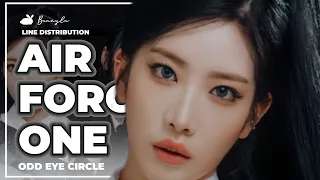 odd eye circle sing air force one | line distribution