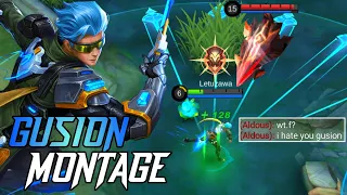 EXTREMELY SATISFYING GUSION MONTAGE 🔥 FASTHAND & HIGH IQ | MONTAGE 58 | BEST GUSION MOMENTS IN 2022