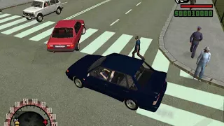 GTA Криминальная Россия - Тест-драйв ВАЗ-2115 1997