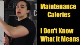 HOW TO CALCULATE MAINTENANCE CALORIES: Easiest Way