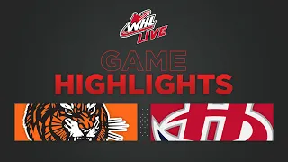 WHL Highlights: Tigers (3) at Hurricanes (5) - December 9, 2022