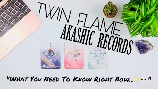 PICK A CARD: Twin flame connection🔥🔥, what your Akashic records want you to know RIGHT NOW 🥰✨