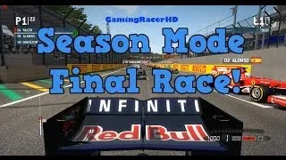 F1 2013 - Season Mode: Final Race - Brazilian Grand Prix (1080p HD)