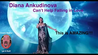 Coach Reacts: Diana Ankudinova "Can't Help Falling in Love"  This is absolutely amazing - an Angel