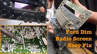 Fixing Dim Ford Radio