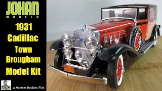 Model Car Garage Show And Tell - My Dad's JoHan 1931 Cadillac V16 Town Brougham - A Model Car Build