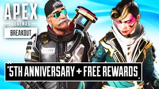 5th Anniversary Event Skins and Free Rewards - Apex Legends Season 20