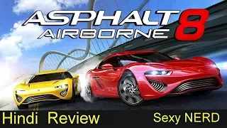 Asphalt 8 Airborne Review In Hindi #(can it beat need for speed ?)