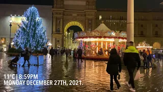 🇮🇹 Italy Walking Tour, Florence Night Walk | 4K HD / 60 fps