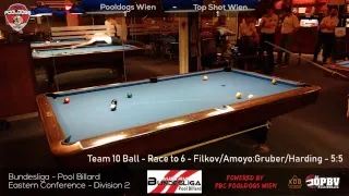 6.10.18- ST2 -M#6 - Team 10Ball - RT6 - Filkov/Amoyo vs. Gruber/Harding