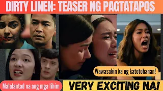 FINALE TEASER NG "DIRTY LINEN" |  Janine Gutierrez | Francine Diaz | Zanjoe Marudo  | Seth Fedelin