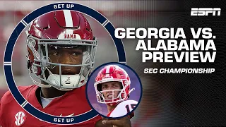 Georgia vs. Alabama: SEC Championship Preview | Get Up