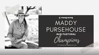 Champions of Grazing Innovation Maddy Pursehouse