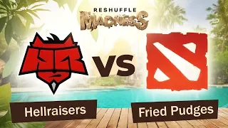 Hellraisers vs Fried Pudges - Map2 | Dota 2 Reshuffle Madness 2019 | WePlay! Esports