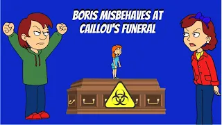 Boris Misbehaves At Caillou's Funeral