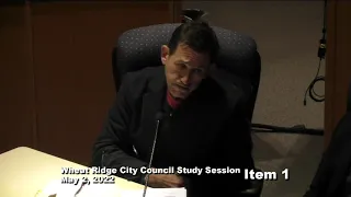 Wheat Ridge City Council Study Session 5-2-22