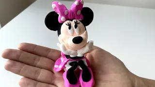 Pretty Minnie Mouse made with Magic Play doh