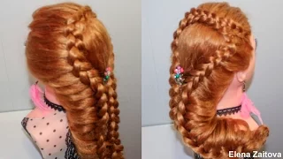 ПРИЧЕСКА В ШКОЛУ |МИЛЫЕ ПРИЧЕСКИ ПЛЕТЕНИЯ |HAIRSTYLES FOR SCHOOL|HAIRSTYLES TUTORIAL|ЕЛЕНА ЗАИТОВА